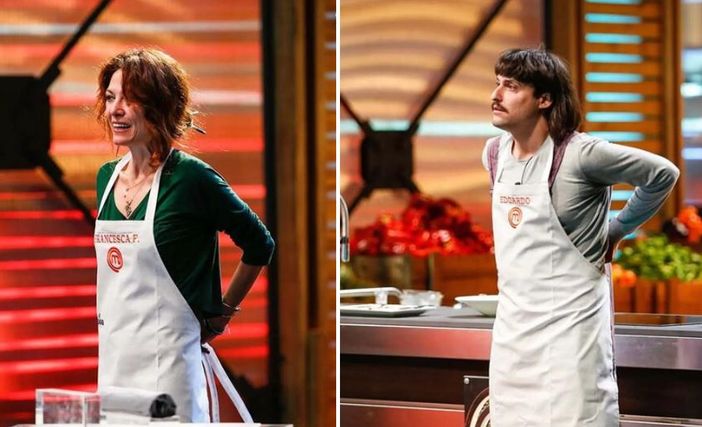 Francesca Filippone ed Edoardo Franco, concorrenti di MasterChef 12 Francesca Filippone ed Edoardo Franco, concorrenti di MasterChef 12