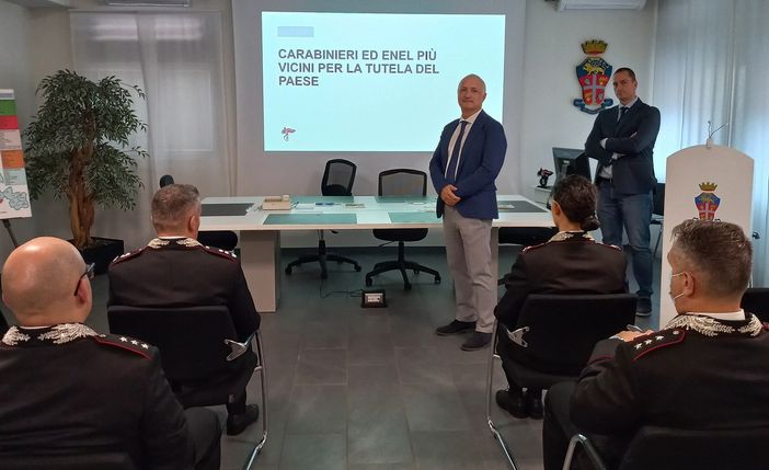 Carabinieri ed Enel insieme per la sicurezza e per l'ambiente