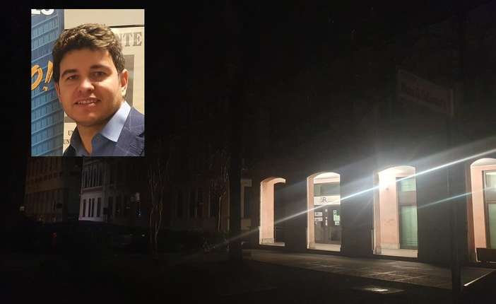 Nel riquadro, Luca Folegani