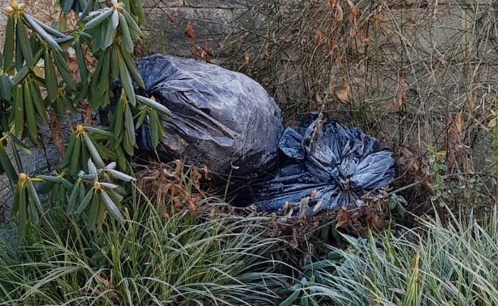 Rifiuti gettati a due passi dalla dogana, il sindaco di Cremenaga: «Punire gli svizzeri incivili»