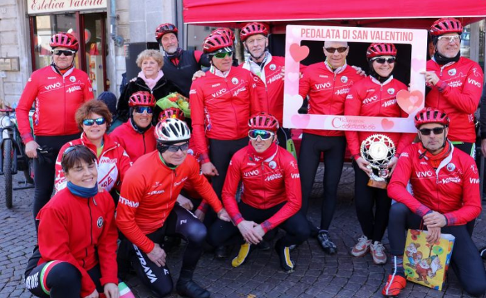 L'edizione 2024 della Pedalata di San Valentino a Gavirate