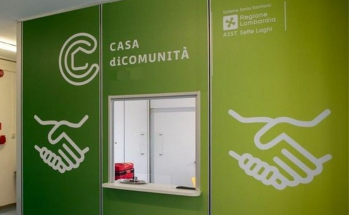 La sede distrettuale di Gazzada Schianno è ora Casa Comunità