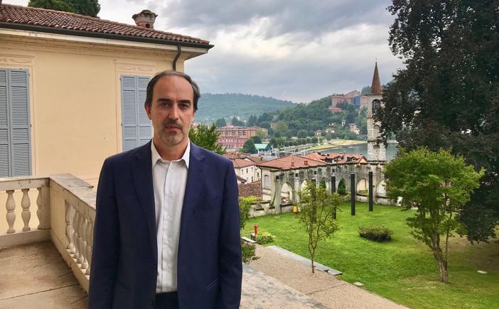 Luca Santagostino, sindaco di Laveno Mombello Luca Santagostino, sindaco di Laveno Mombello