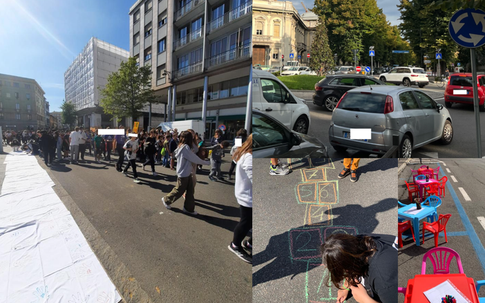 La chiusura, i giochi dei bimbi, le code attorno e la riapertura di piazza Garibaldi stasera