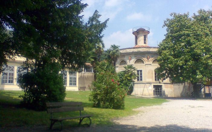 Il parco di Villa Borromeo, a Viggiù