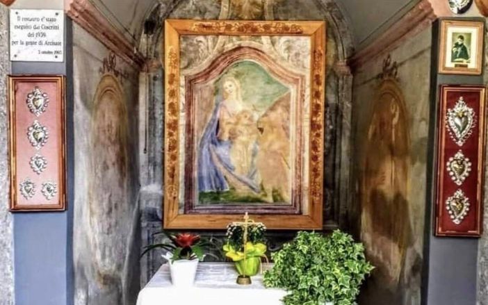 LA VARESE NASCOSTA. L'esplosione della polveriera di Arcisate e il "miracolo" della cappelletta rimasta illesa