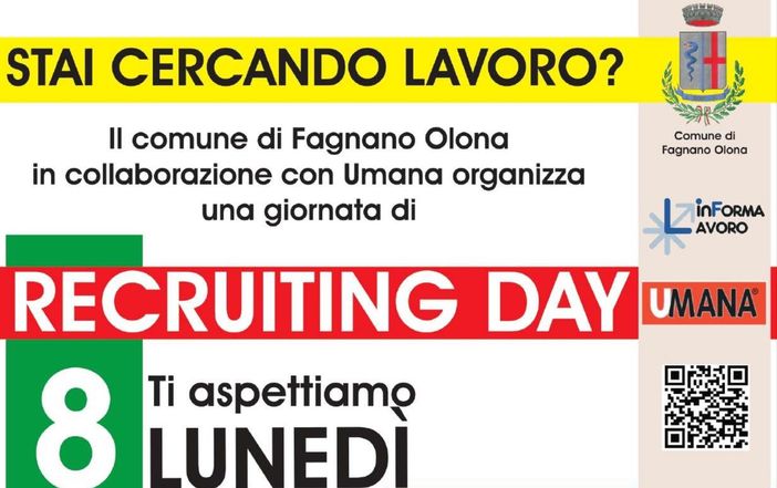 Giovani e non solo: a Fagnano il Comune "convoca" per aiutare a trovare un lavoro