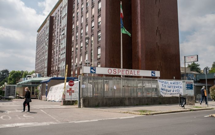 L'attuale ospedale di Busto Arsizio