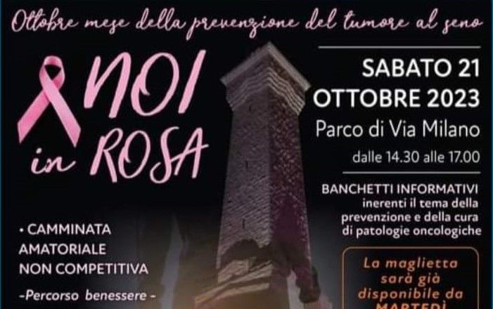 Besozzo si veste di rosa per la camminata della prevenzione del tumore al seno