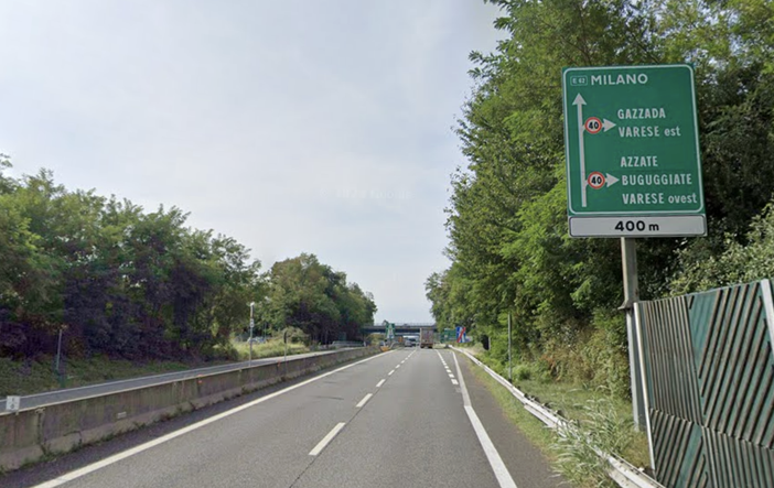 Lavori di pavimentazione in Autolaghi: stasera chiusa la bretella da largo Flaiano a Buguggiate