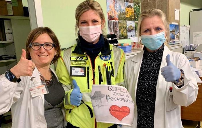 Quelli della mascherina stavolta "colpiscono" al centro prelievi dell'ospedale e all'Ats Insubria Quelli della mascherina stavolta "colpiscono" al centro prelievi dell'ospedale e all'Ats Insubria