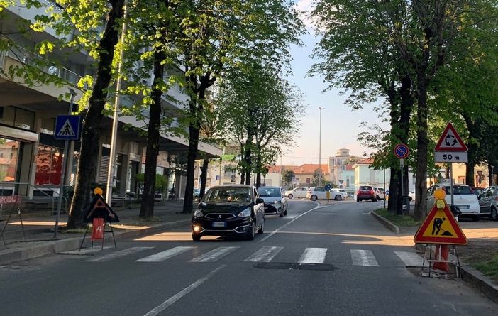 Busto: al via i lavori sull’attraversamento pedonale in viale Virgilio