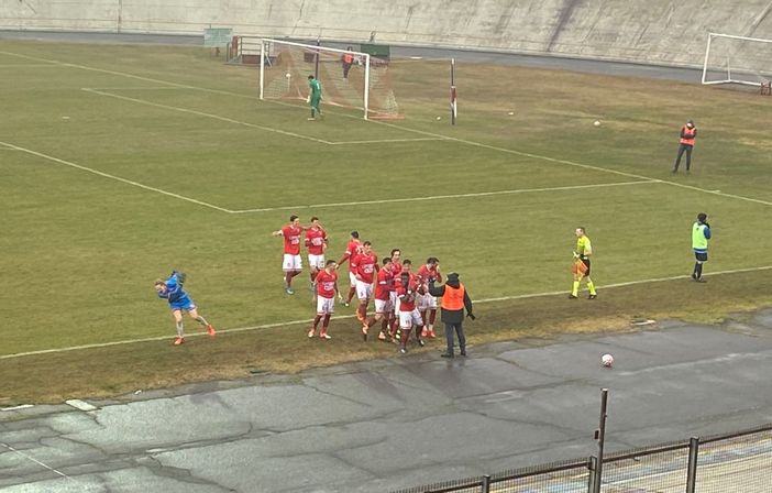 La gioia dopo il gol di Otelè è durata poco