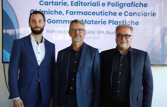 Da sinistra: Galli, Salmini, Baldan