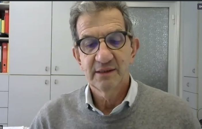 Il presidente di Confartigianato Varese Davide Galli durante la conferenza stampa