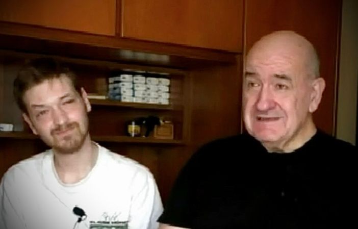 Marcello Chiriacò con il nipote Marcello Chiriacò con il nipote