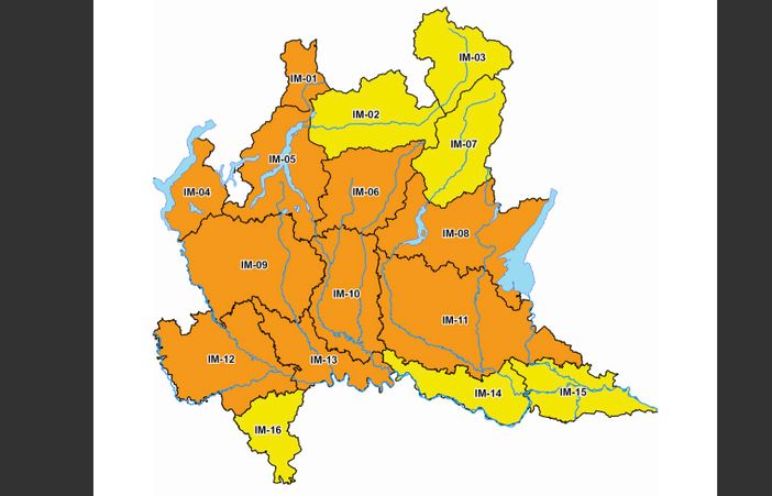 Temporali e grandine, nuovo fronte in arrivo dal pomeriggio. Allerta arancione su tutta la provincia di Varese Temporali e grandine, nuovo fronte in arrivo dal pomeriggio. Allerta arancione su tutta la provincia di Varese