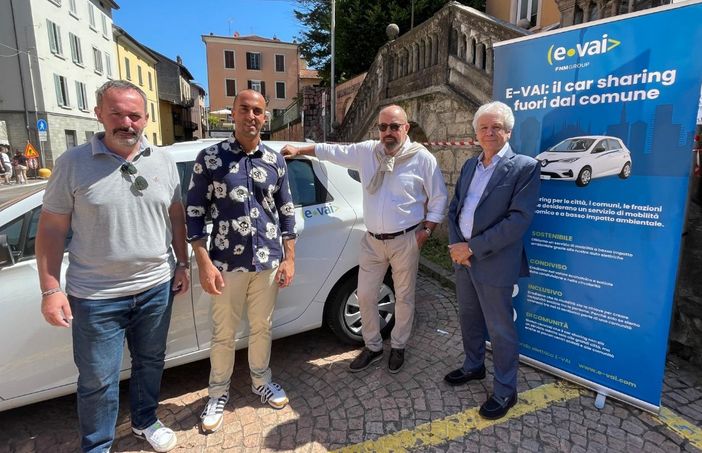 Da sinistra: Davide Sandrini, Marco Prestifilippo, Giovanni Martino e Giovanni Alberio