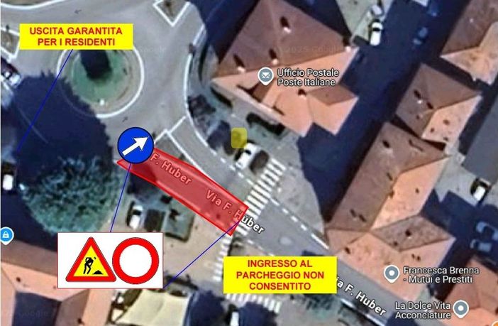 La cartina pubblicata sulla pagina Facebook del sindaco con indicata la viabilità provvisoria di Germignaga per il cantiere Alfa La cartina pubblicata sulla pagina Facebook del sindaco con indicata la viabilità provvisoria di Germignaga per il cantiere Alfa