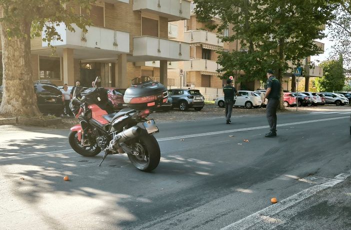 I rilievi sul luogo dell'incidente I rilievi sul luogo dell'incidente
