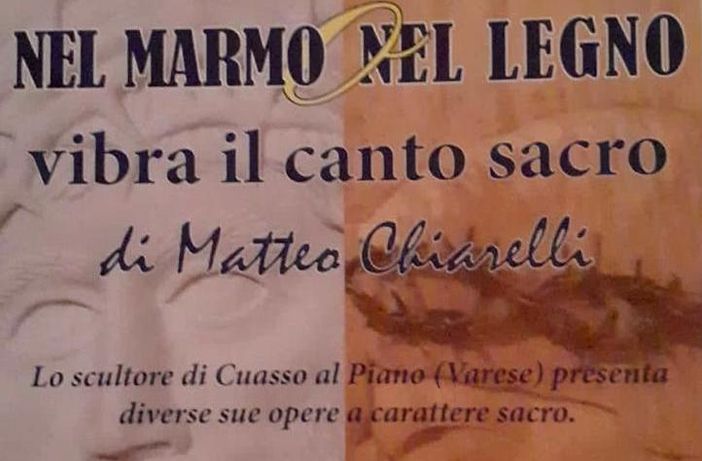 “Nel marmo o nel legno”: mostra personale di Matteo Chiarelli al Sacro Monte