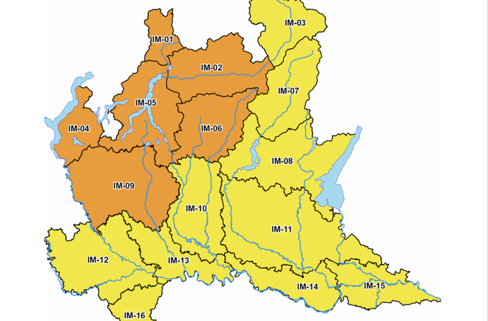 Maltempo, non finisce qui: prolungata fino a domani l'allerta arancione per rischio idrogeolgico