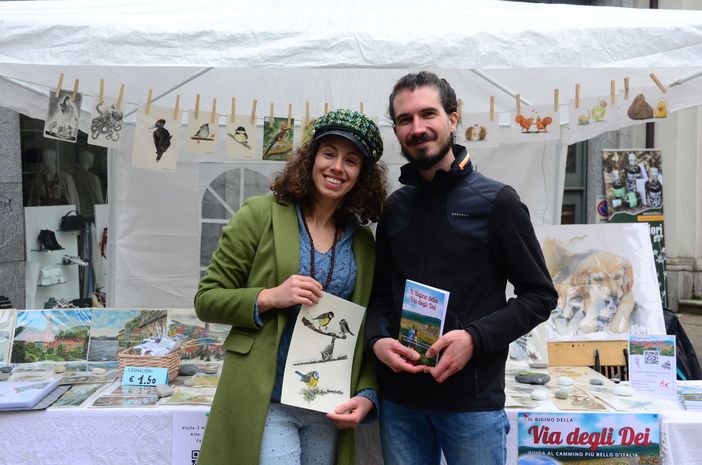 Sara Bertoncello di Bisuschio e Samuele Salvia di Sumirago condividono progetti e passioni