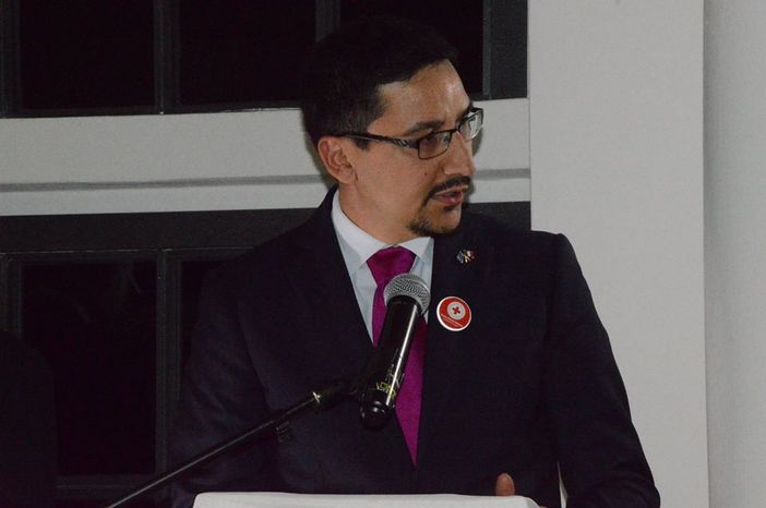 Il sindaco di Germignaga Marco Fazio Il sindaco di Germignaga Marco Fazio