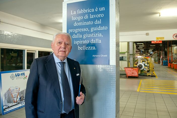 Iginio Liberali presidente Lu-Ve Iginio Liberali presidente Lu-Ve