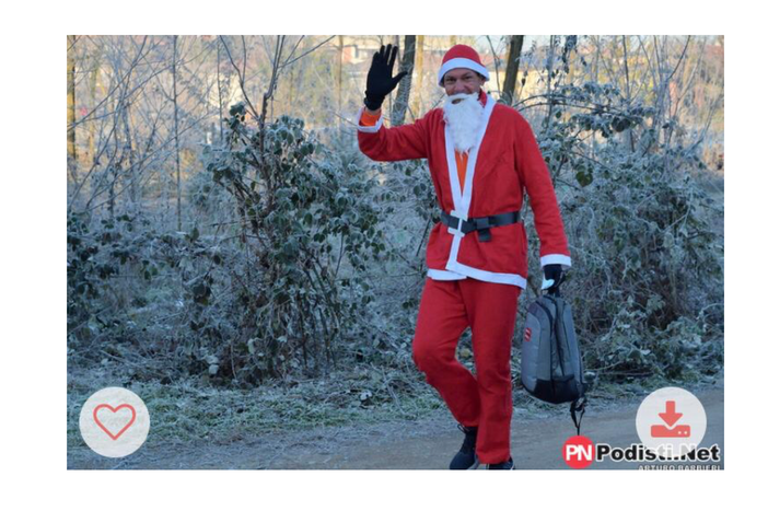 La Babbo Run “veste” di Natale il Parco Alto Milanese
