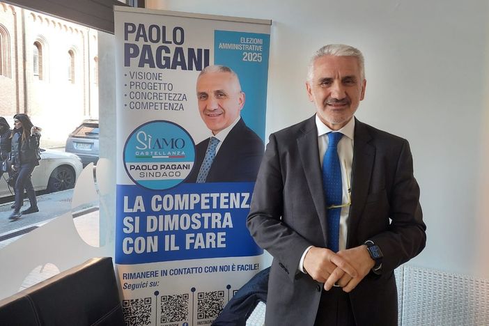 ELEZIONI: Paolo Pagani ufficializza la candidatura a sindaco con SìAmo Castellanza. E Forza Italia? ELEZIONI: Paolo Pagani ufficializza la candidatura a sindaco con SìAmo Castellanza. E Forza Italia?