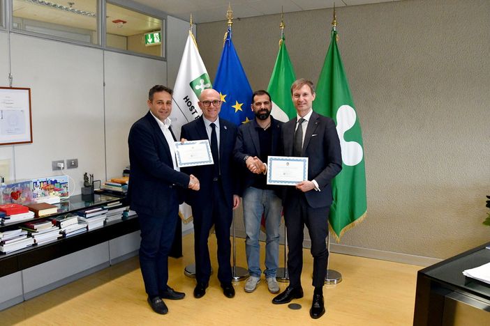 Il Consiglio regionale è “Safetyplayers Ambassador”. Premiato Astuti