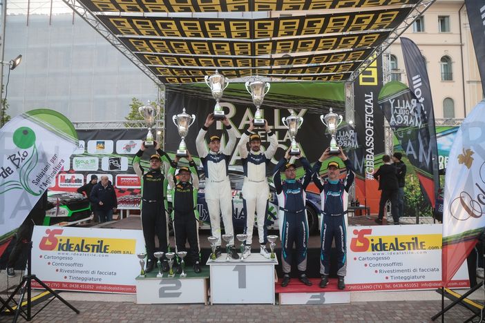 Nel Rally della Marca Miele e Mometti terzi assoluti