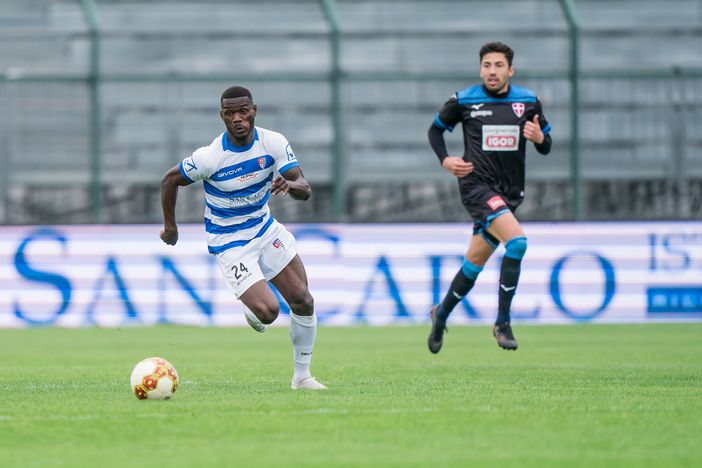 Il derby Pro Patria - Novara lo scorso aprile