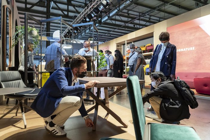 Un'immagine del Supersalone dello scorso settembre - Courtesy Salone del Mobile.Milano - Andrea Mariani