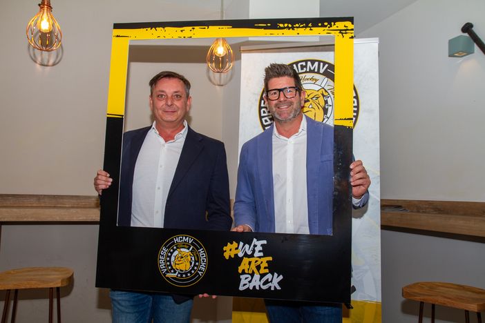 Prima squadra e vivaio dei gialloneri sono la stessa cosa: Matteo Torchio e Carlo Bino (Fotografia Galbiati) Prima squadra e vivaio dei gialloneri sono la stessa cosa: Matteo Torchio e Carlo Bino (Fotografia Galbiati)