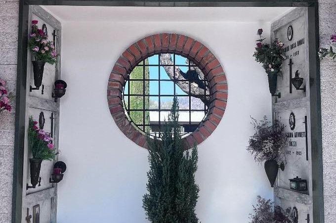 Interventi di manutenzione al cimitero di Angera