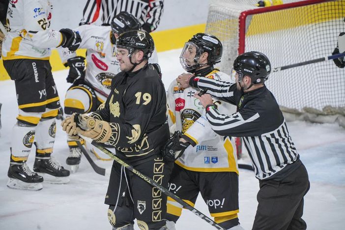 Christian Buono dopo confronto poco amichevole con Tilaro (Foto Galbiati)