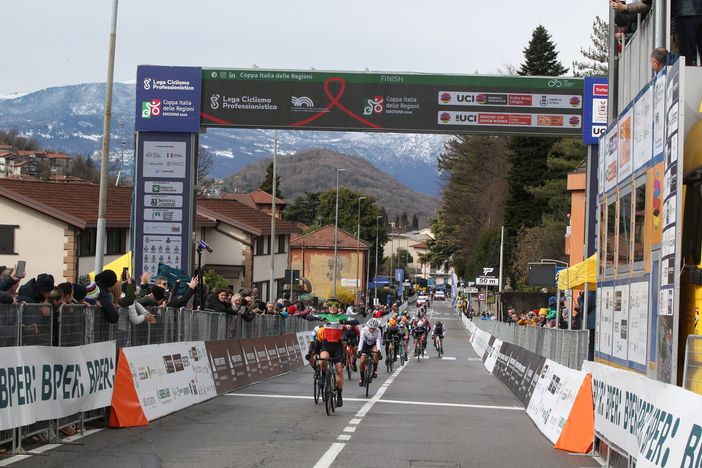 Lo sprint vincente di Matilde Rossignoli - foto Ghilardi