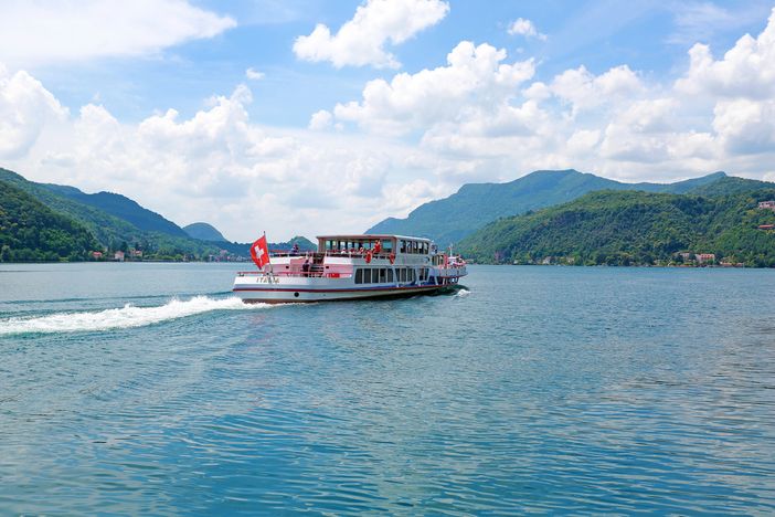 Un nuovo pontile di navigazione sul lago Ceresio