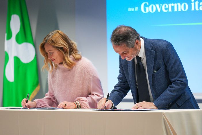 Nell’accordo firmato da Meloni e Fontana anche 26 milioni per rigenerare la stazione Nord di Busto