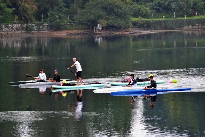 L'arrivo di Henrique a Sesto Calende
