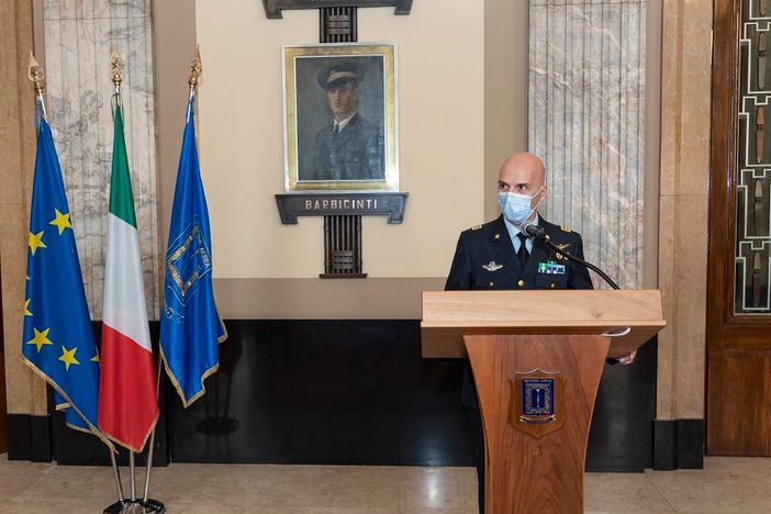 Il generale Andrea Argieri in una foto tratta dal sito web dell'Aeronautica