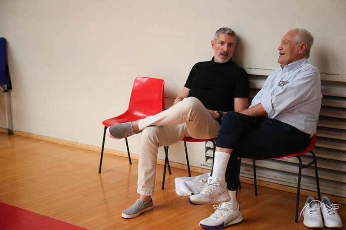 Toto Bulgheroni a colloquio con il gm Michael Arcieri