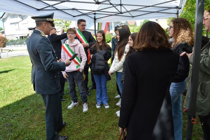 FOTO. Anche a Uboldo nasce il “Parco Fiamme Gialle d’Italia”