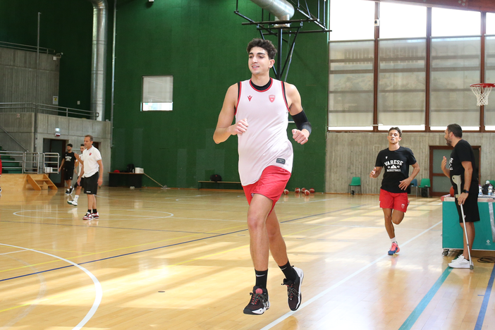 Le prime corse per Guglielmo Caruso e Matteo Librizzi - Foto Alberto Ossola - Pallacanestro Varese