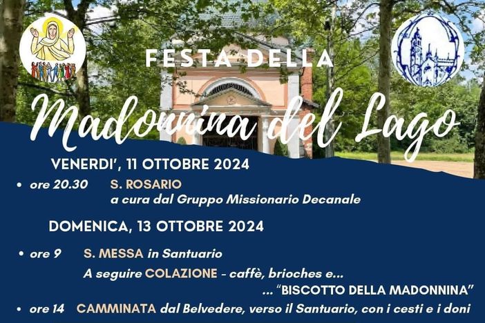 Azzate si tuffa nella tradizione, inizia la Festa della Madonnina del Lago