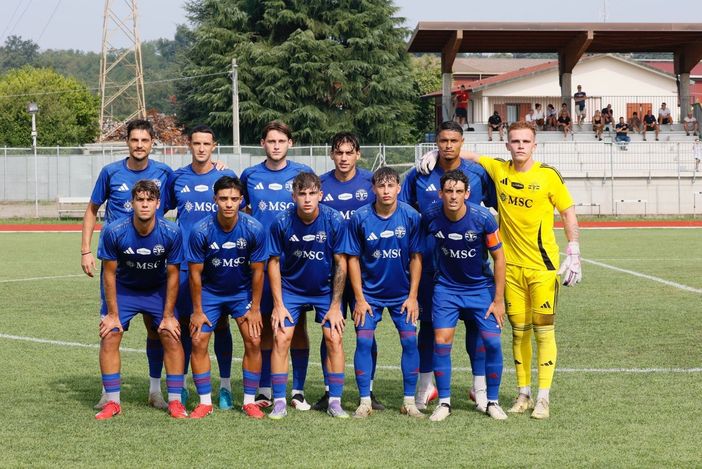 La Varesina che è scesa in campo questa mattina a Cairate contro il Borgosesia (foto Varesina Calcio) La Varesina che è scesa in campo questa mattina a Cairate contro il Borgosesia (foto Varesina Calcio)