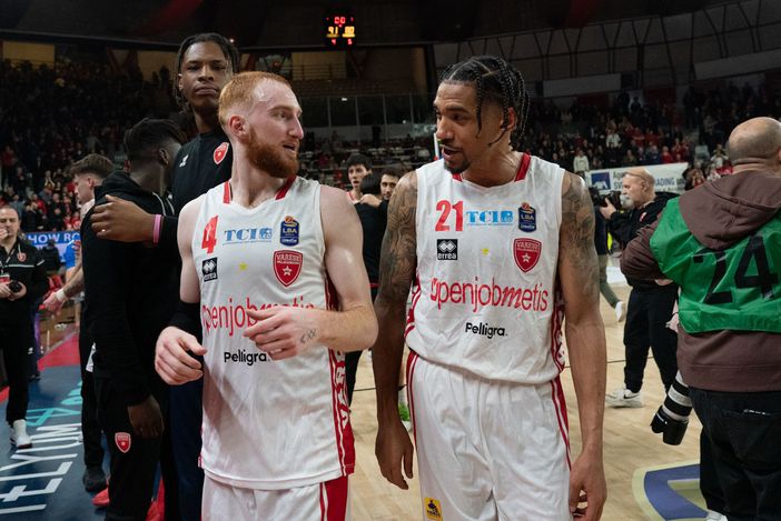 Hanlan, a destra, insieme a Mannion (foto di Fabio Averna) Hanlan, a destra, insieme a Mannion (foto di Fabio Averna)