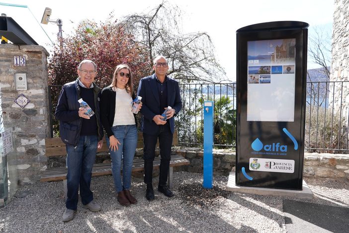 A Leggiuno si può bere l'acqua del lago Maggiore